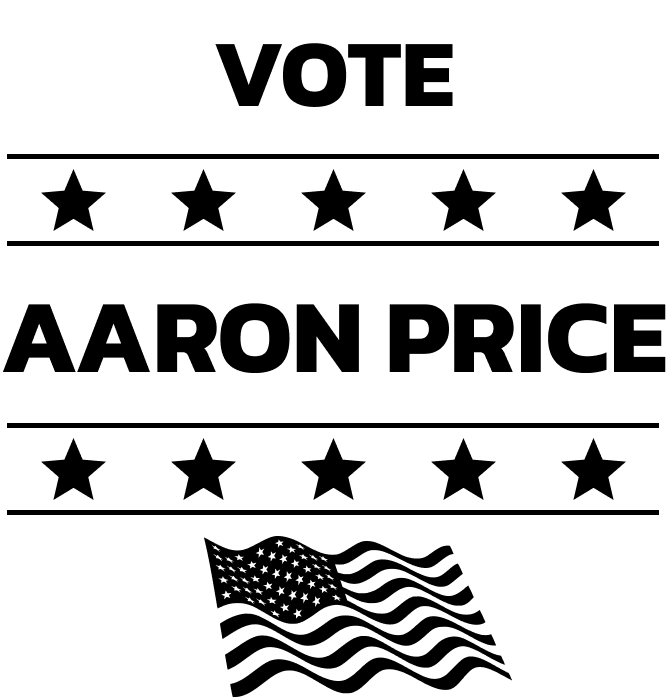 Vote Arron Price logo